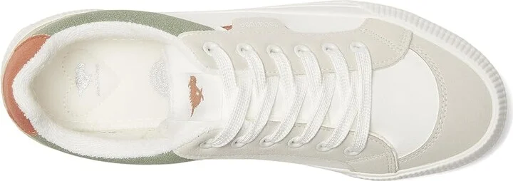 Rocket Dog Cheery Blocked Women's Shoes White/Olive : 6.5 M, Faux Leather - Image 2