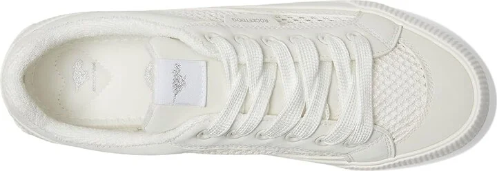 Rocket Dog Cheeryfancy Women's Shoes Mesh White : 8 M, Leather/Suede - Image 2