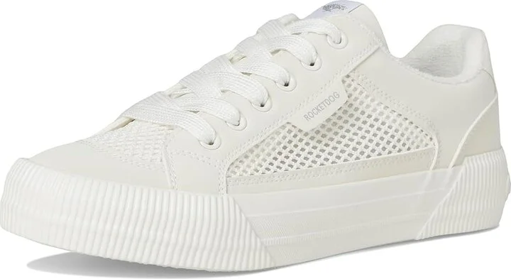 Rocket Dog Cheeryfancy Women's Shoes Mesh White : 8 M, Leather/Suede - Image 5
