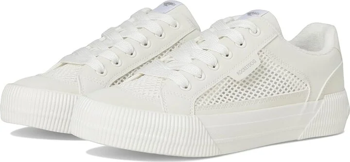 Rocket Dog Cheeryfancy Women's Shoes Mesh White : 8 M, Leather/Suede