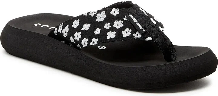 Black/White Floral Print