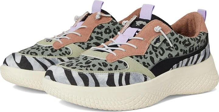 Rocket Dog Gravel Women's Lace up casual Shoes Olive/Black : 9.5 M, Suede