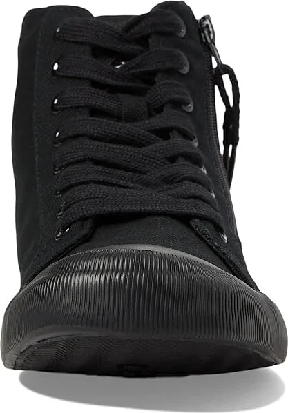 Rocket Dog Jazzin High Women's Shoes Black 2 : 6.5 M, Textile - Image 5