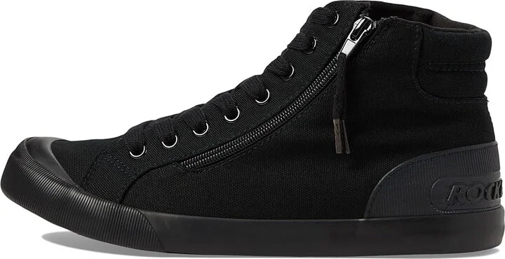 Rocket Dog Jazzin High Women's Shoes Black 2 : 6.5 M, Textile - Image 6