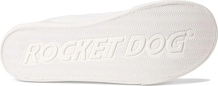 Rocket Dog Jazzin High Women's Shoes White 1 : 6 M, Textile - Image 3