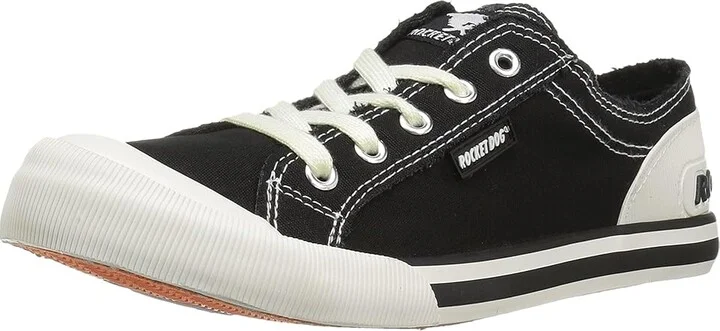Rocket Dog Jazzin Women's Lace up casual Shoes Black 8A Canvas : 6 M - Image 2