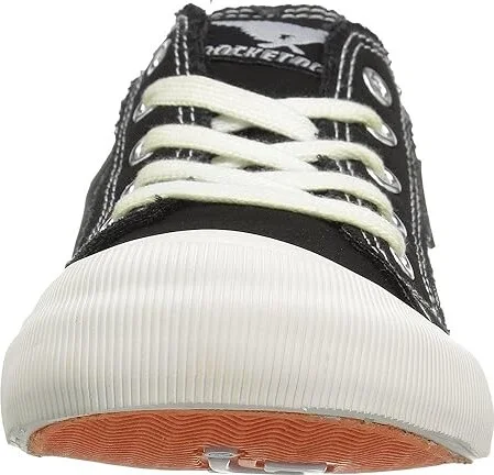 Rocket Dog Jazzin Women's Lace up casual Shoes Black 8A Canvas : 6 M - Image 6
