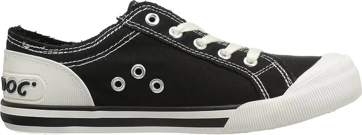 Rocket Dog Jazzin Women's Lace up casual Shoes Black 8A Canvas : 6 M - Image 8