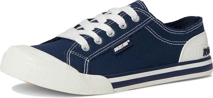 Rocket Dog Jazzin Women's Lace up casual Shoes Navy 8A Canvas : 6 M - Image 6