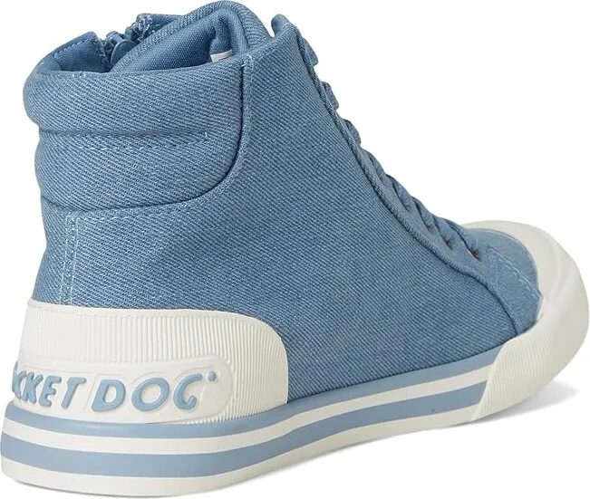 Rocket Dog Jazzinhi Women's Shoes Denim High Blue : 6.5 M, Textile - Image 4