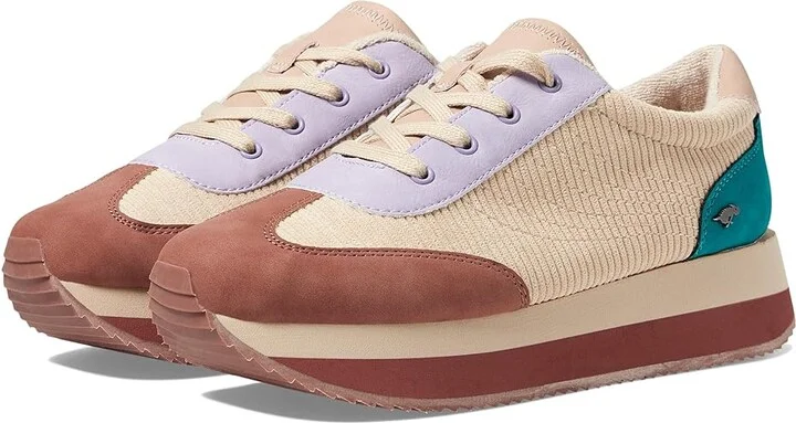 Rocket Dog Rapid Women's Shoes Natural/Brick : 7.5 M, Textile