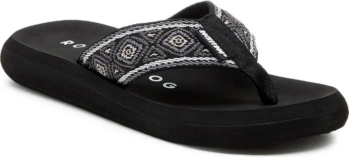 Black Geometric Print
