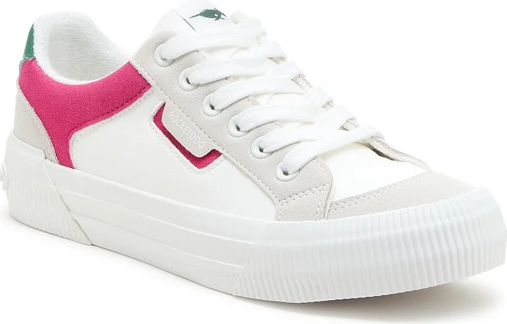 White/Fuchsia