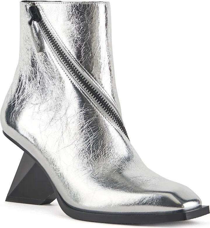 Rockit Zip Bootie - Silver - Image 3