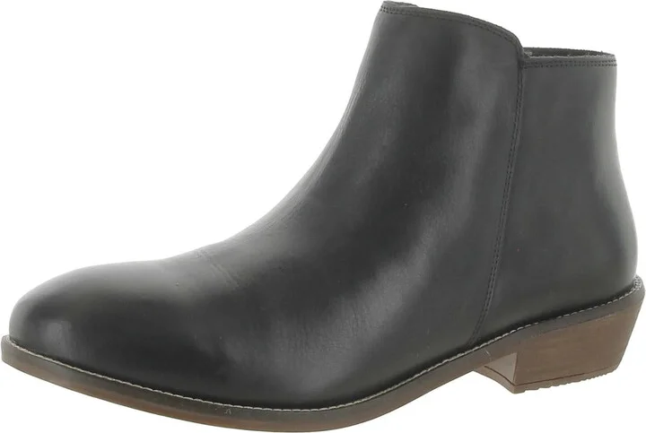 Rocklin 2.0 Womens Stacked Heel Round Toe Ankle Boots
