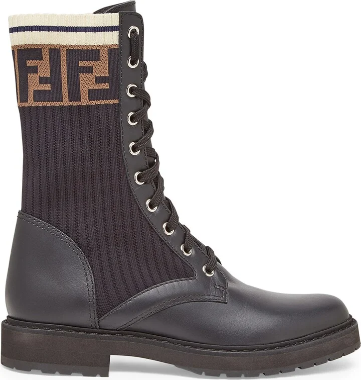 Rockoko Chelsea Sock Combat Boot - Image 2