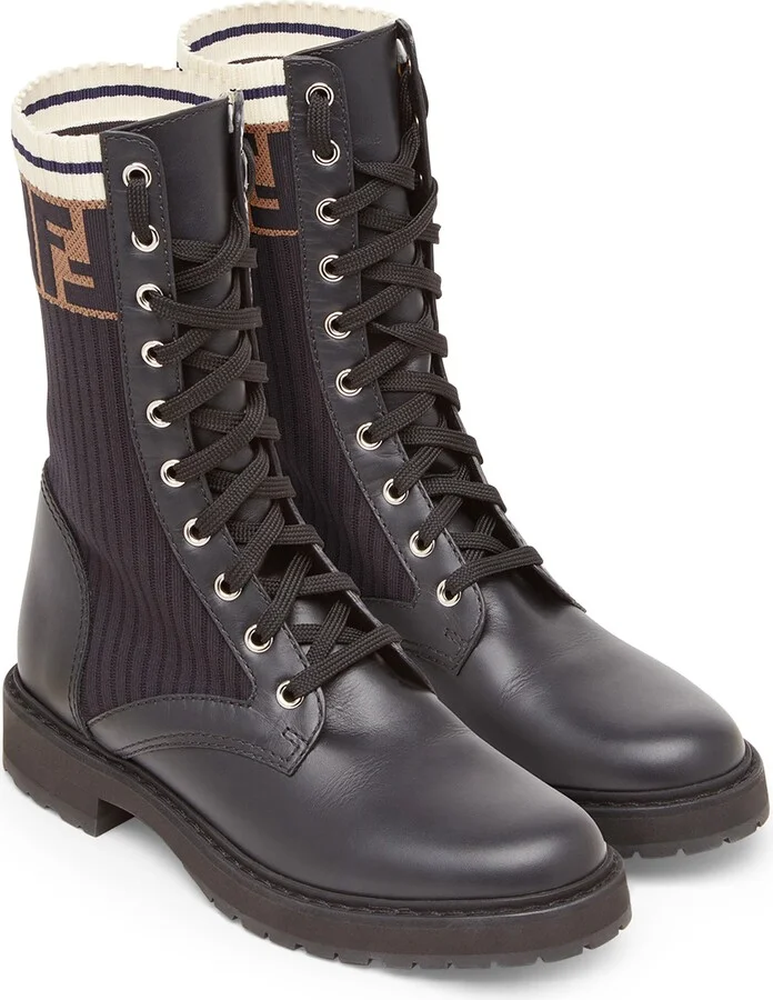 Rockoko Chelsea Sock Combat Boot - Image 4