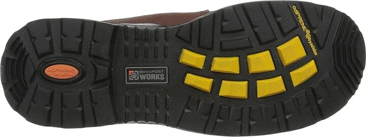 Rockport Works More Energy RK6640 Men's Work Boots Brown : 7 M (D), Leather - Image 4