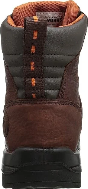 Rockport Works More Energy RK6640 Men's Work Boots Brown : 7 M (D), Leather - Image 5