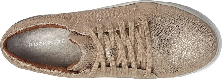 Rockport Works Parissa Work EH Composite Women's Shoes Gold : 6 W (C), Leather - Image 2