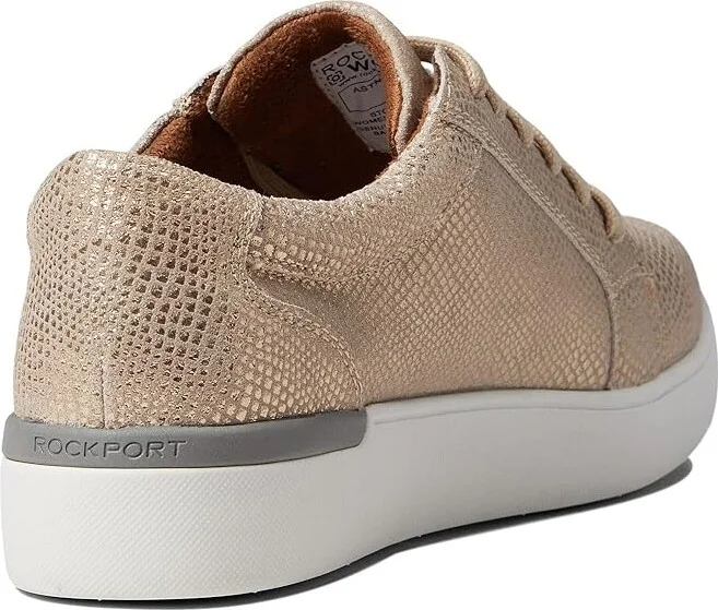 Rockport Works Parissa Work EH Composite Women's Shoes Gold : 6 W (C), Leather - Image 4