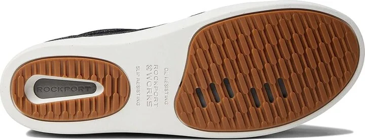 Rockport Works Parissa Work EH Composite Women's Shoes Silver : 6 W (C), Leather - Image 3