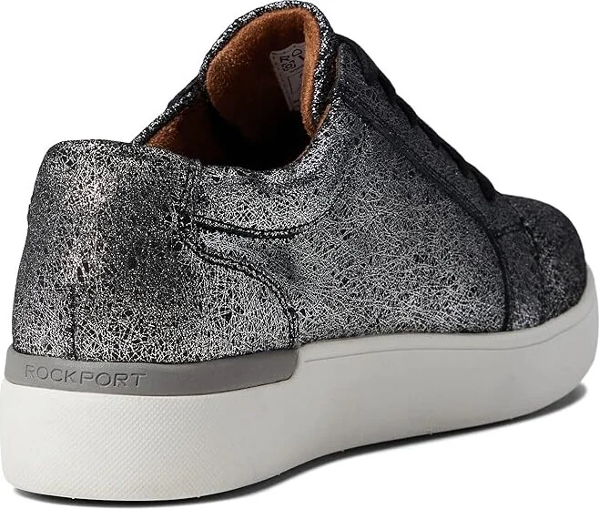 Rockport Works Parissa Work EH Composite Women's Shoes Silver : 6 W (C), Leather - Image 4