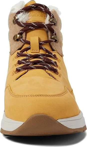 Rockport Works Pulse Tech Work EH Composite Women's Shoes Wheat : 6 W (C), Leather/Textile - Image 2