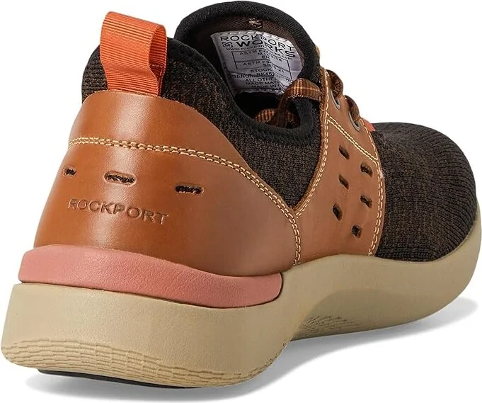 Rockport Works TruFlex Fly Composite Toe Men's Shoes Brown : 7 M (D), Textile/Rubber/Leather - Image 4