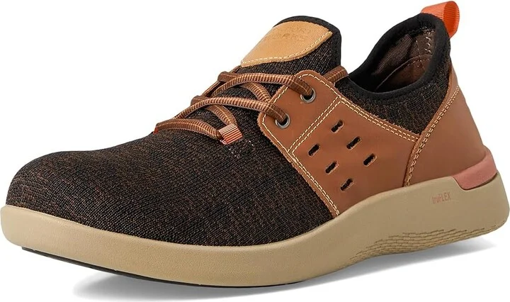 Rockport Works TruFlex Fly Composite Toe Men's Shoes Brown : 7 M (D), Textile/Rubber/Leather - Image 5