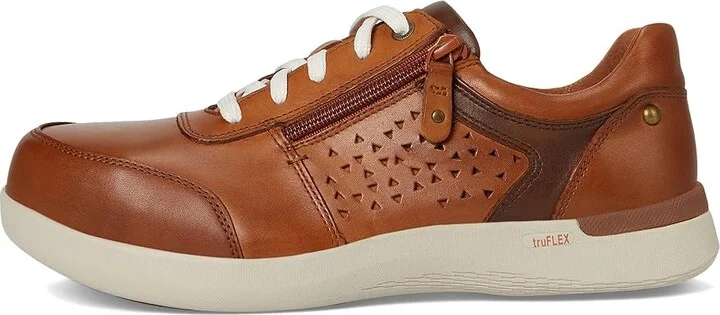 Rockport Works truFLEX(r) Fly Skylar Work EH Comp Toe Women's Shoes Cognac : 6 M (B), Leather - Image 6