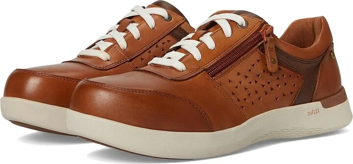Rockport Works truFLEX(r) Fly Skylar Work EH Comp Toe Women's Shoes Cognac : 6 M (B), Leather