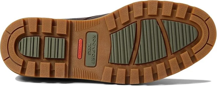 Rockport Works Weather or Not Work EH Alloy Men's Shoes Brown : 7.5 M (D), Leather - Image 3