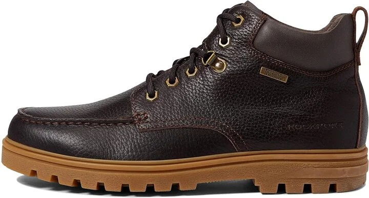 Rockport Works Weather or Not Work EH Alloy Men's Shoes Brown : 7.5 M (D), Leather - Image 5