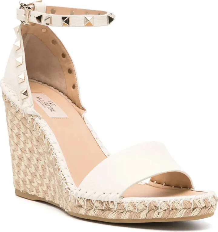 Rockstud 105mm wedge espadrilles - Image 2