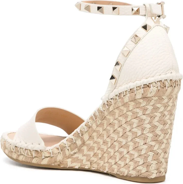 Rockstud 105mm wedge espadrilles - Image 3