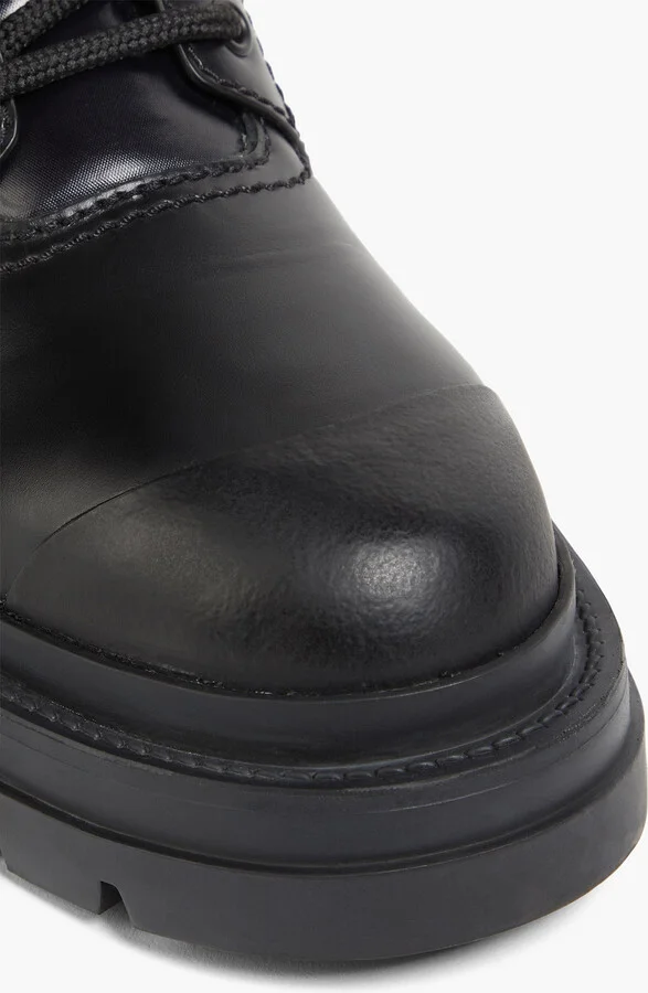Rockstud 40 leather and shell combat boots - Image 4