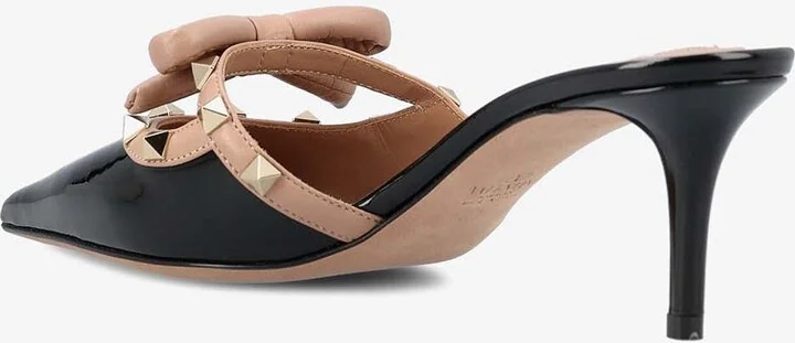 Rockstud 60 Patent Leather Mules - Image 2