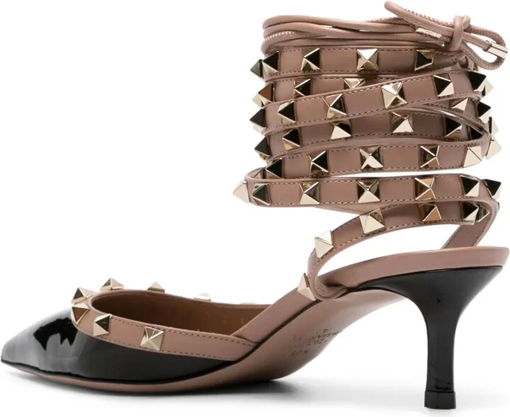 Rockstud 60mm leather pumps - Image 3