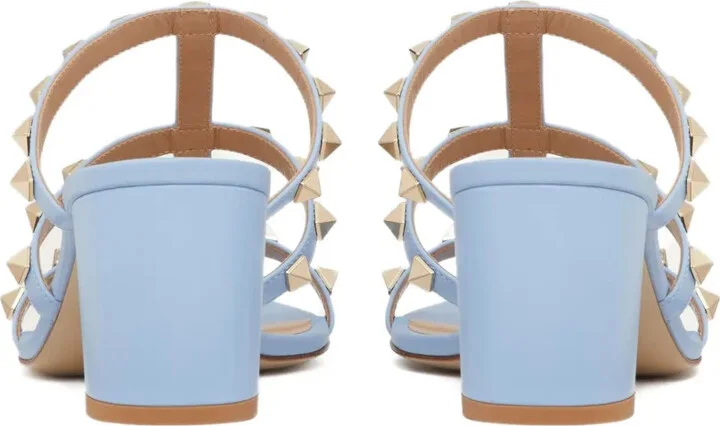 Rockstud 60mm leather sandals - Image 3
