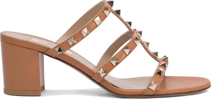 Rockstud 60mm leather sandals