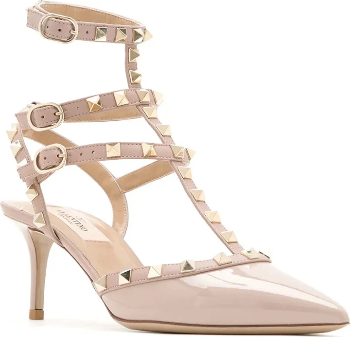 Rockstud 65mm caged pumps - Image 2