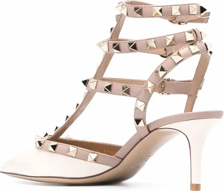 Rockstud 65mm caged pumps - Image 3