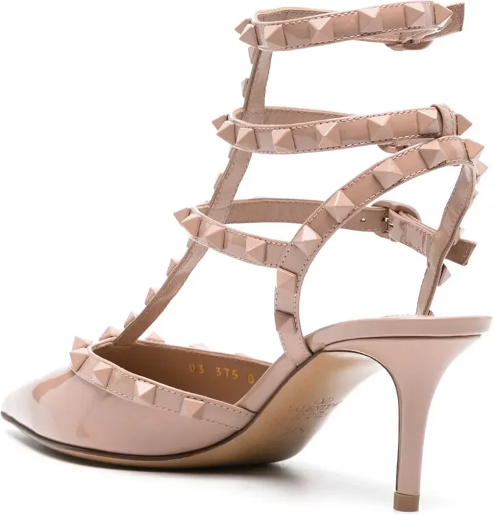 Rockstud 70mm patent pumps - Image 3