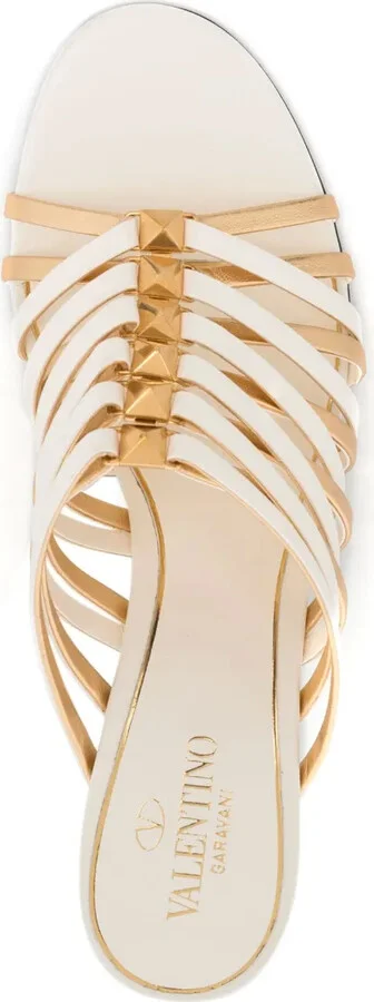 Rockstud 70mm strappy mules - Image 4