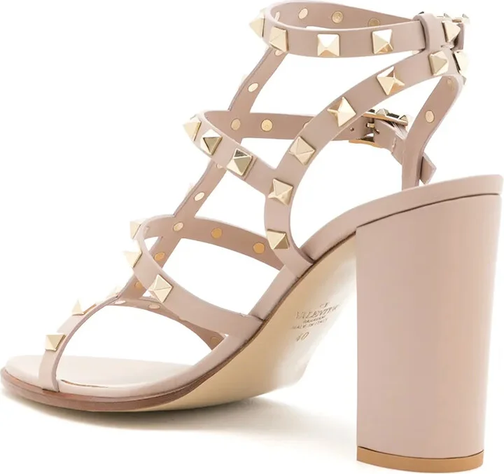 Rockstud 90mm ankle-strap sandals - Image 3