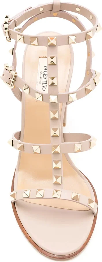 Rockstud 90mm ankle-strap sandals - Image 4