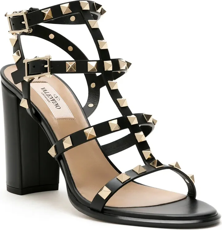 Rockstud 90mm ankle-strap sandals - Image 2