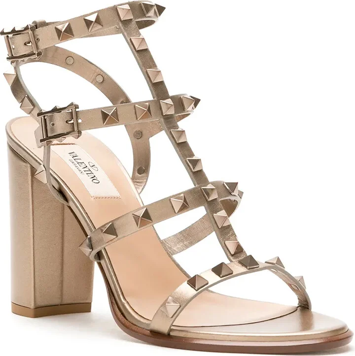Rockstud 90mm ankle-strap sandals - Image 2