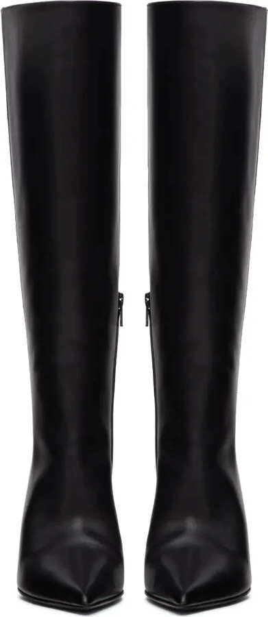 Rockstud 90mm knee-high leather boots - Image 4